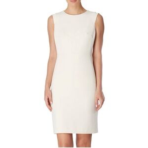 And Klein women’s size 14 sleeveless sheath  dress‎ with back zip